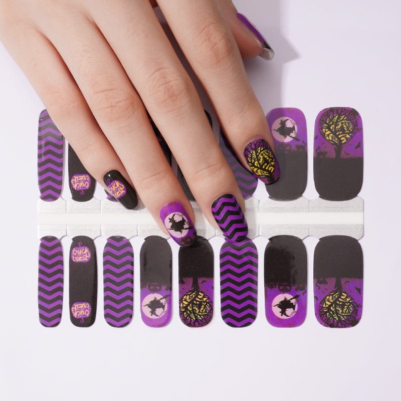 Holy Grail Nail Non-UV Nail Wraps Witching You a Happy Halloween - Holy Classics (Non-UV Nail Wraps)