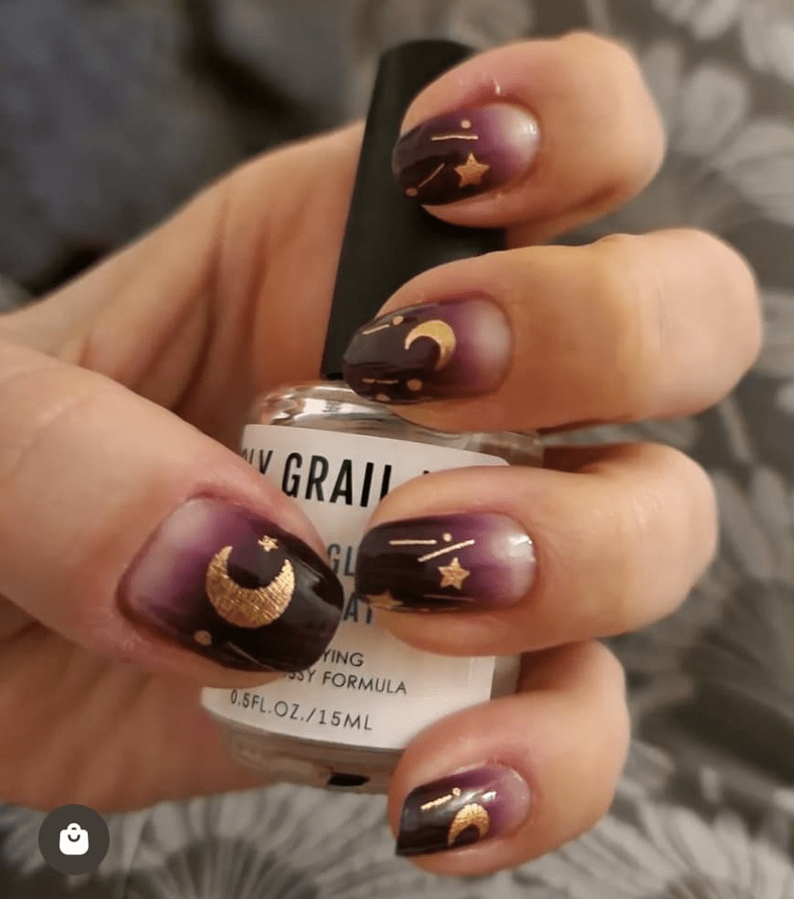 Holy Grail Nail Non-UV Nail Wraps Wizard's Cloak - Holy Classics (Non-UV Nail Wraps)