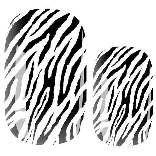 Holy Grail Nail Non-UV Nail Wraps Zebra - Holy Classics (Non-UV Nail Wraps)