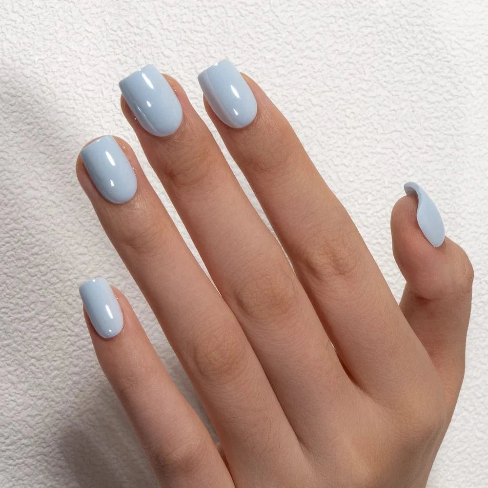 Holy Grail Nail press on Blue Sky (Glazed)