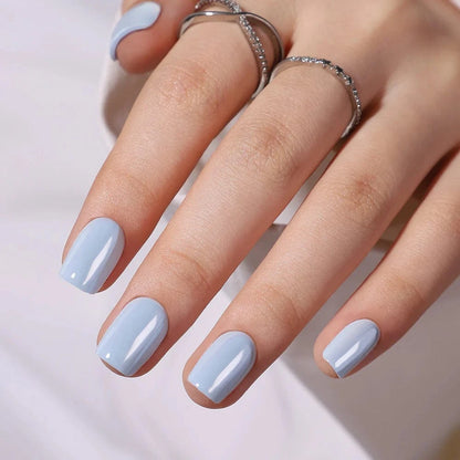 Holy Grail Nail press on Blue Sky (Glazed)