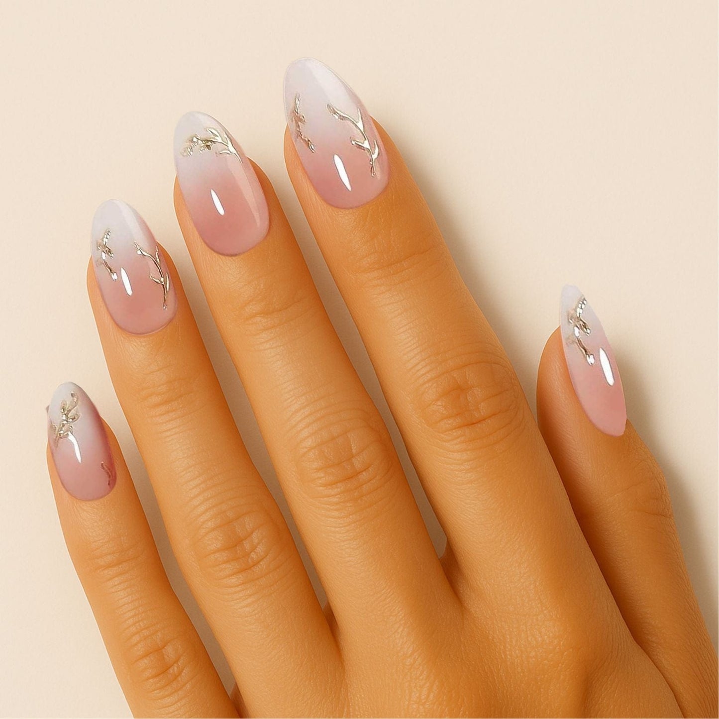 Holy Grail Nail press on Golden Willow - Soft Gel Press Ons