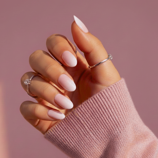 Holy Grail Nail press on Gorgeous on Purpose -  Soft Gel Press Ons (Short Oval)