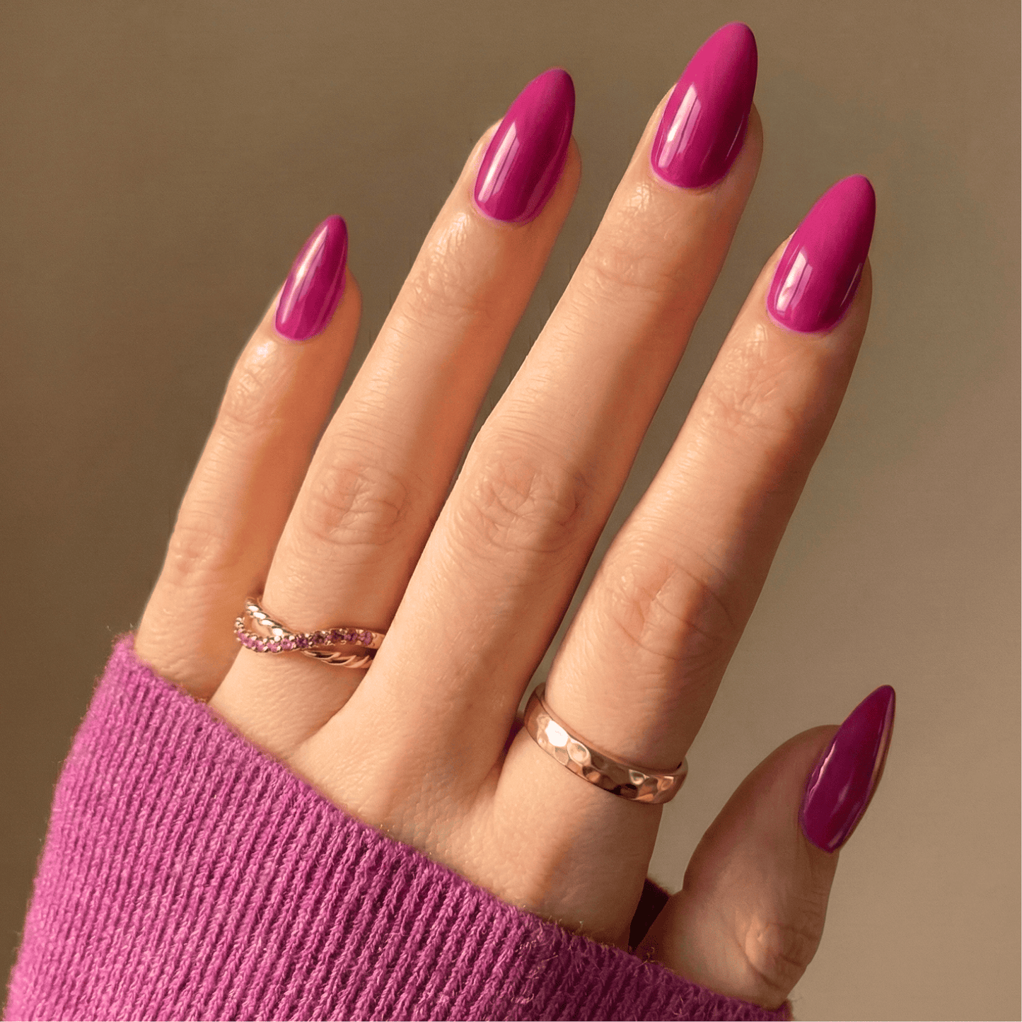 Holy Grail Nail press on High Heels & Chaos - Soft Gel Press Ons (Short Almond)