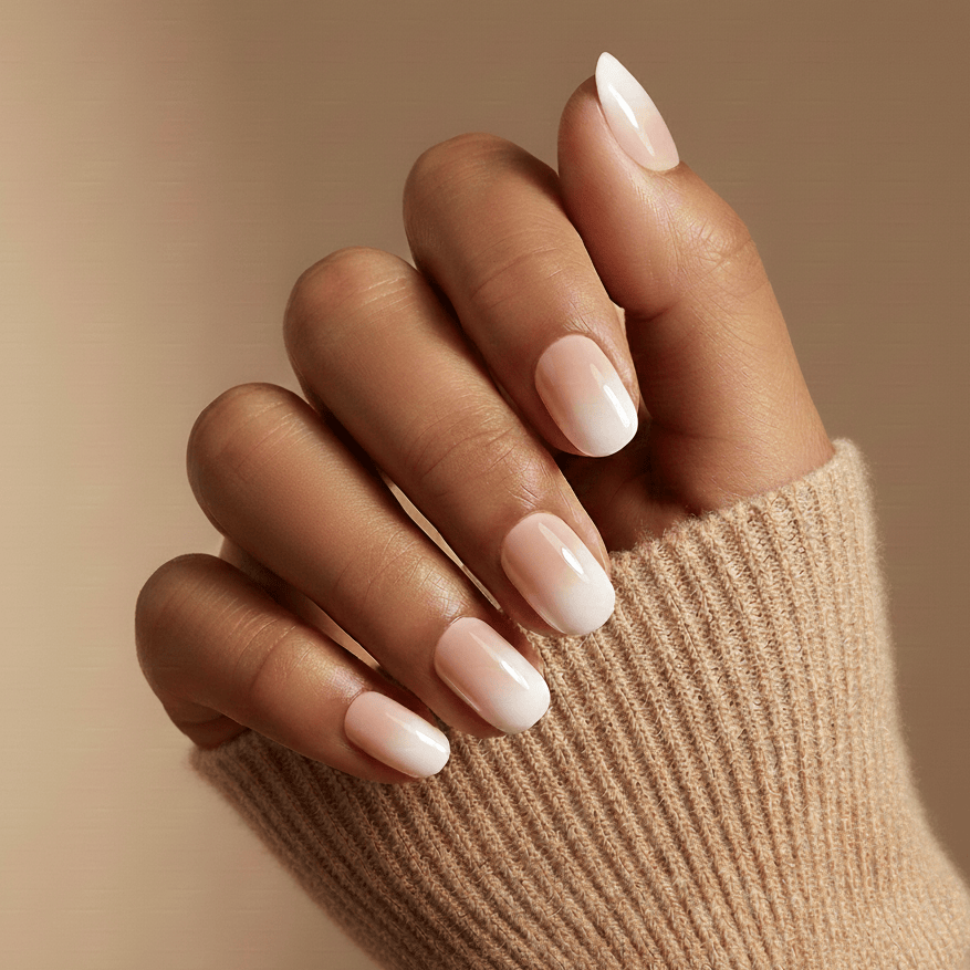 Holy Grail Nail press on Mellow - Soft Gel Press Ons (Extra Short Natural)