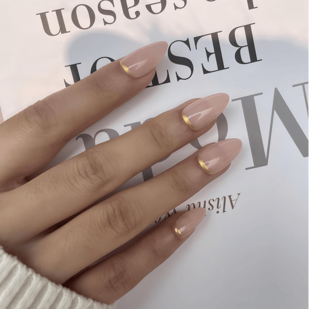 Holy Grail Nail press on Queens Don’t Quit - Soft Gel Press Ons (Short Almond)