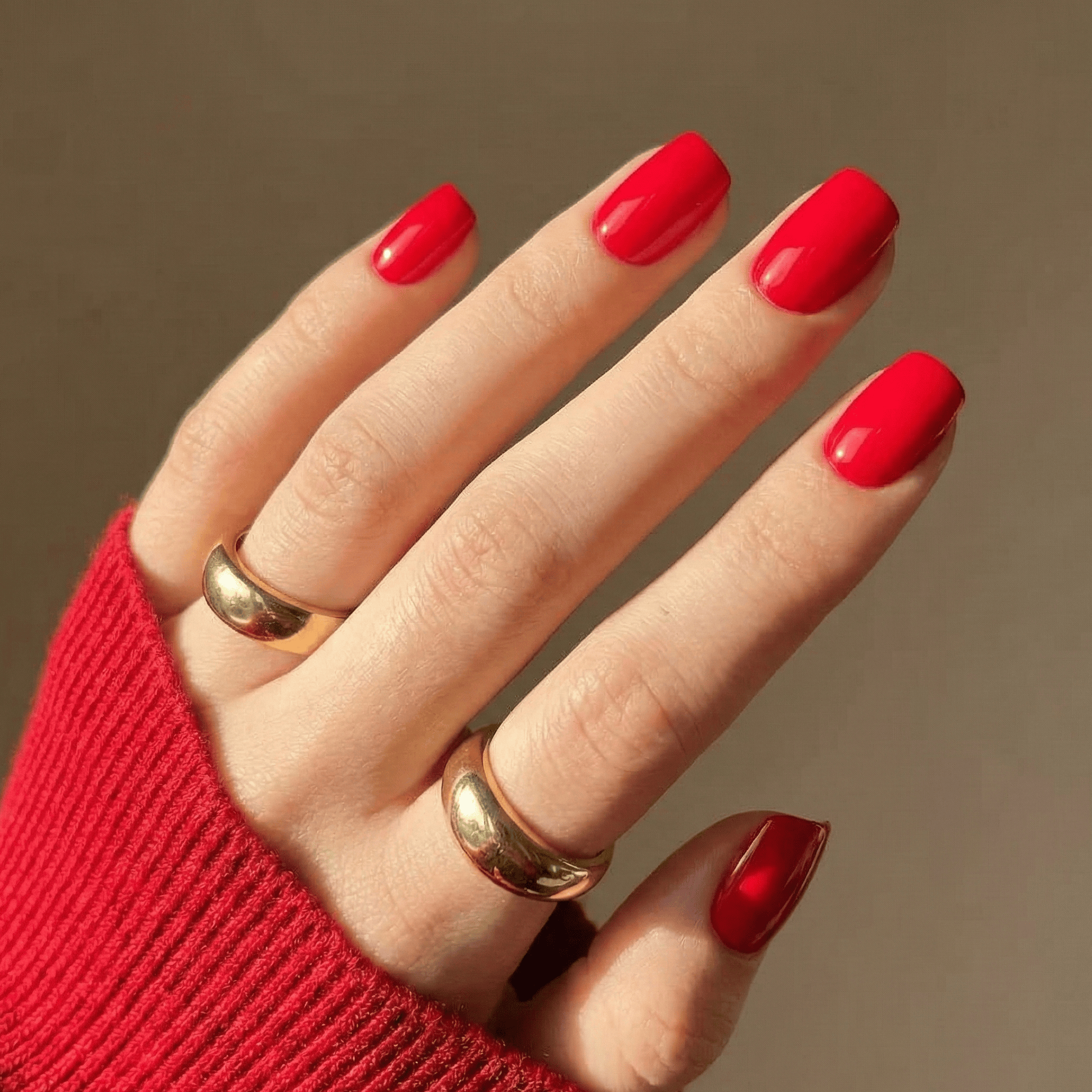 Holy Grail Nail press on Sound The Alarm - Soft Gel Press Ons (Short Square)