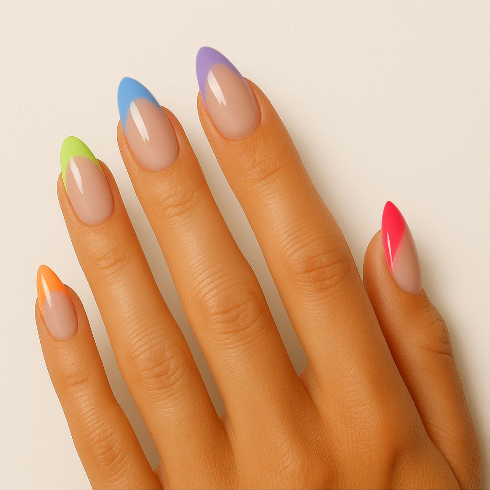 Holy Grail Nail press on Summer French Mani - Soft Gel Press Ons