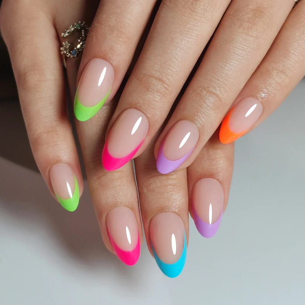 Holy Grail Nail press on Summer French Mani - Soft Gel Press Ons