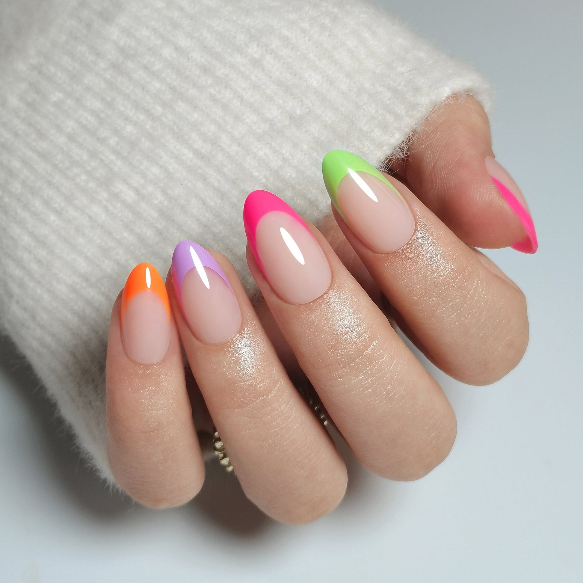 Holy Grail Nail press on Summer French Mani - Soft Gel Press Ons
