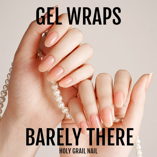 HOLY GRAIL NAIL Semi-Cured Gels Barely There - Gels, Au Natural Gel, Hello Nails