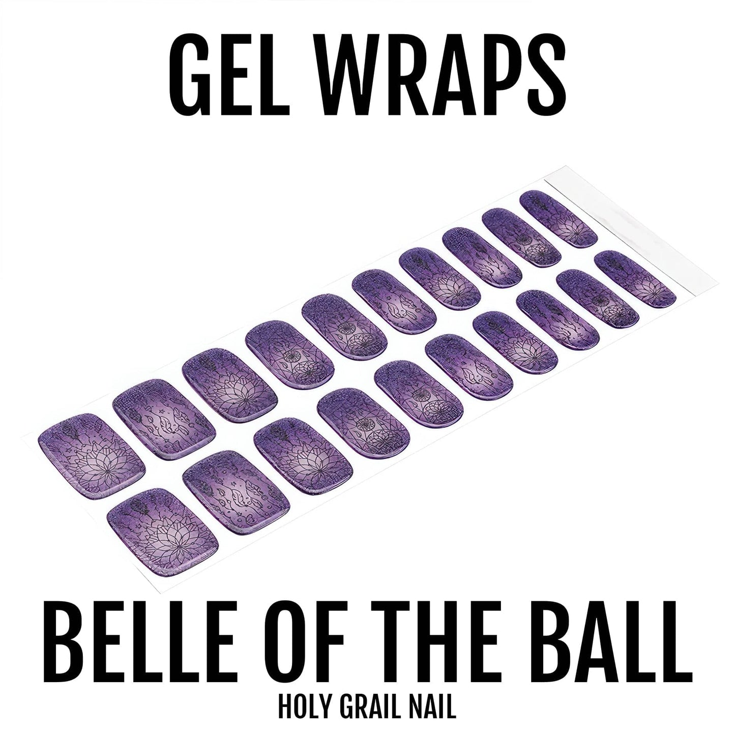 Holy Grail Nail Semi-Cured Gels Belle of the Ball - Gels