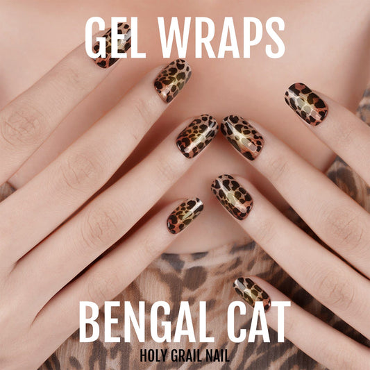 Holy Grail Nail Semi-Cured Gels Bengal Cat - Gels, Leopard Gel, Hello Nails