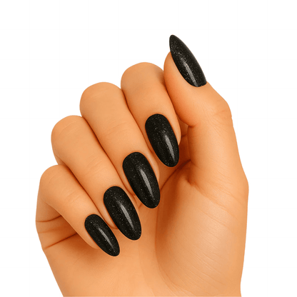 Holy Grail Nail Semi-Cured Gels Black Static - Gels