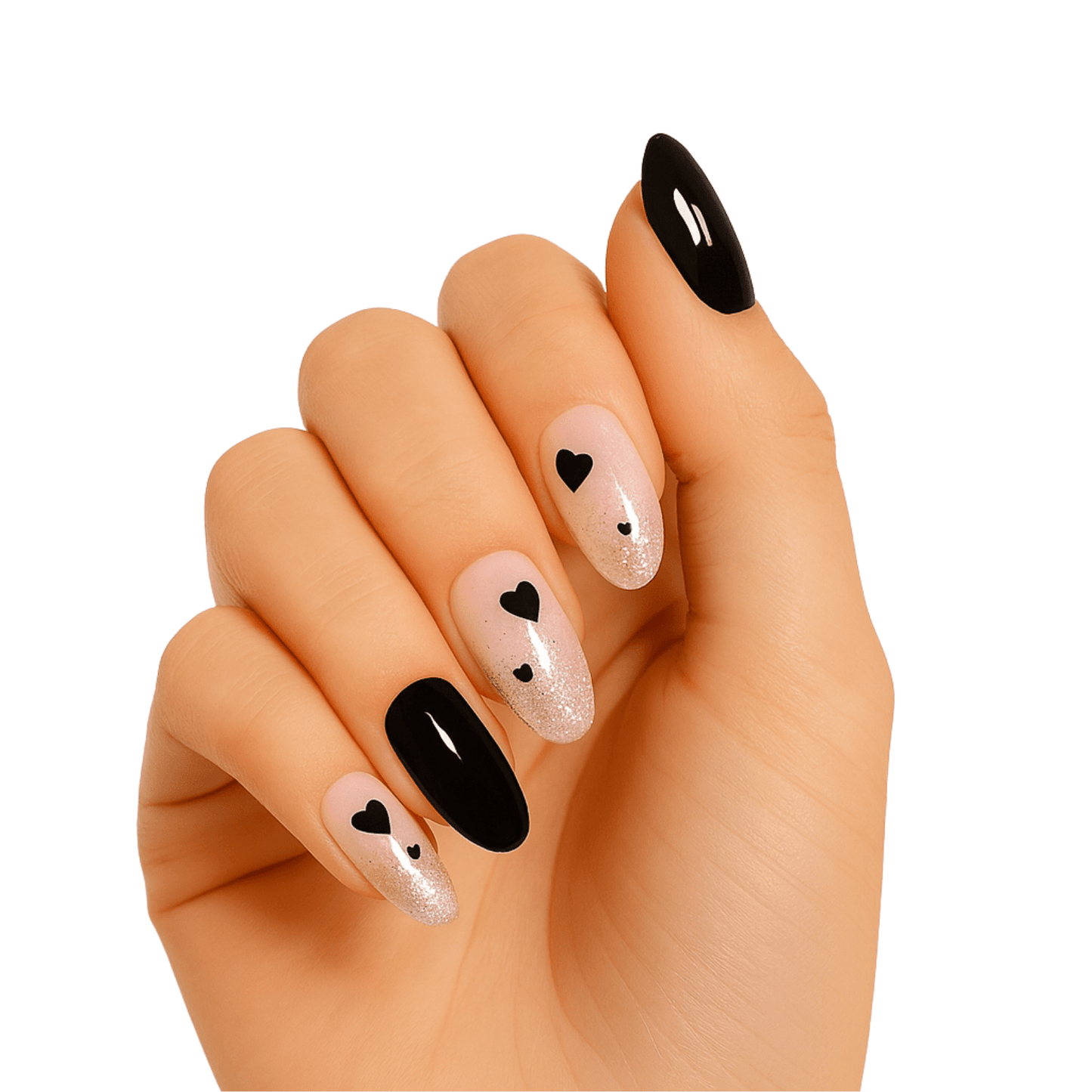 Holy Grail Nail Semi-Cured Gels Blackhearted Love - Gels