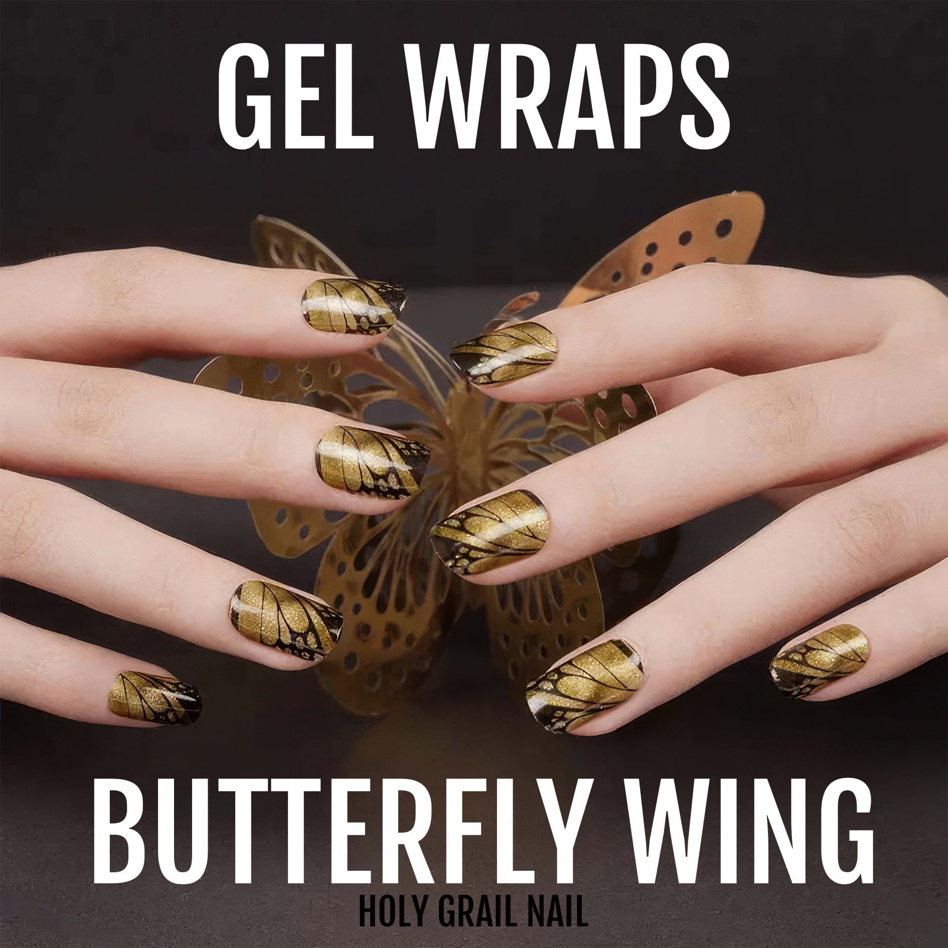 Holy Grail Nail Semi-Cured Gels Butterfly Wing - Gels