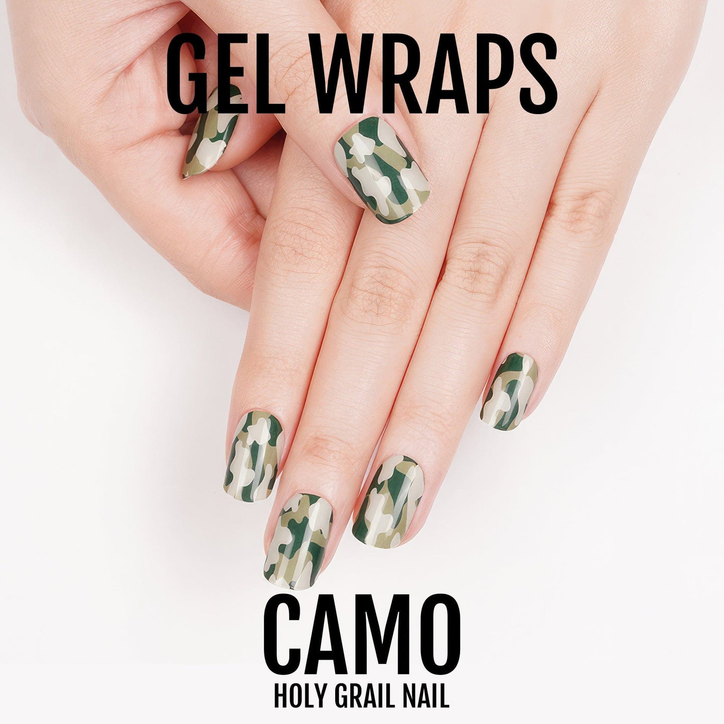 Holy Grail Nail Semi-Cured Gels Camo - Gels