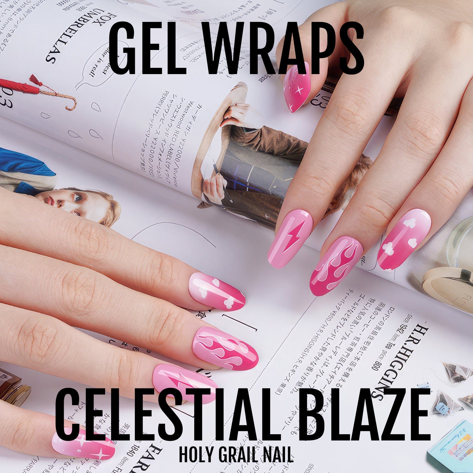 Holy Grail Nail Semi-Cured Gels Celestial Blaze - Gels