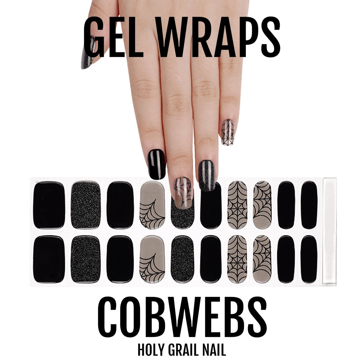 Holy Grail Nail Semi-Cured Gels Cobwebs - Gels