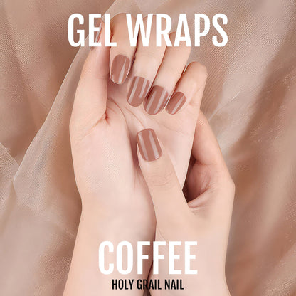 Holy Grail Nail Semi-Cured Gels Coffee - Gels, Caramel Cream Gels, Holy Gels, Cappuccino Gel, Hello Nails
