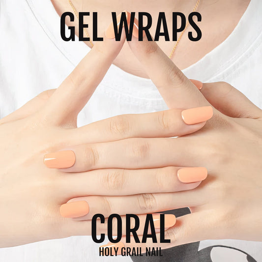 Holy Grail Nail Semi-Cured Gels Coral - Gels