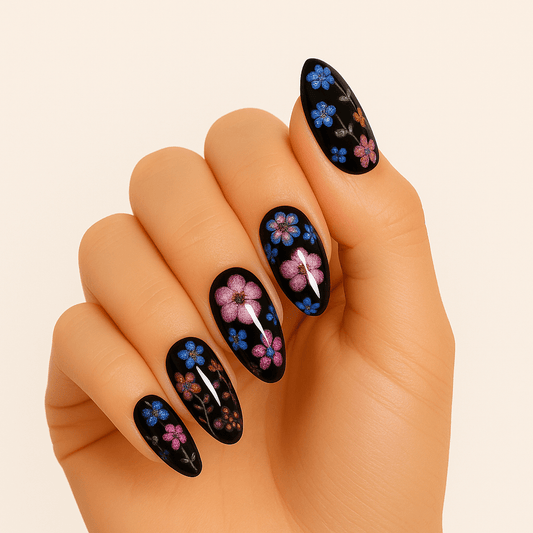 Holy Grail Nail Semi-Cured Gels Dark Florals - Gels