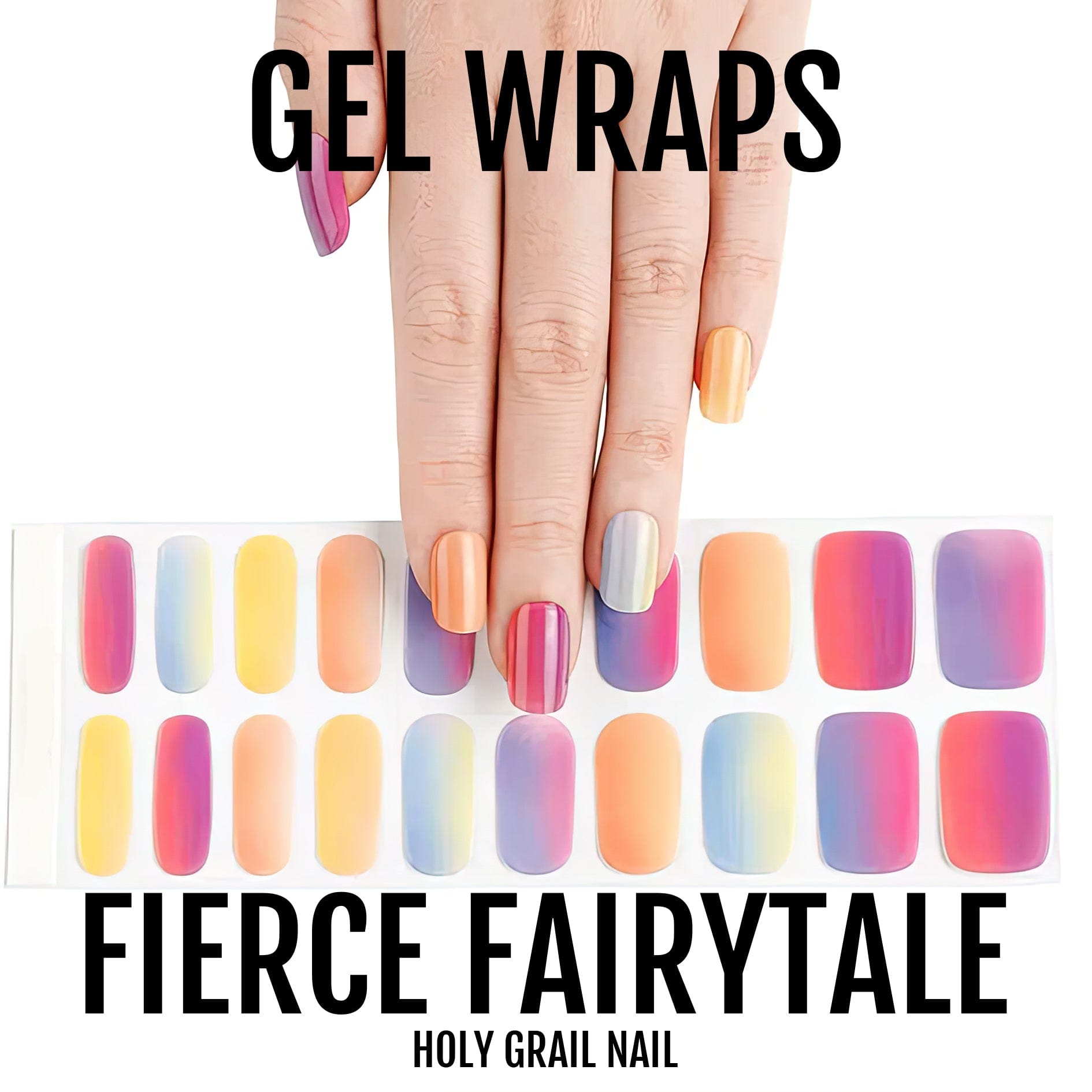 Holy Grail Nail Semi-Cured Gels Fierce Fairytale - Gels