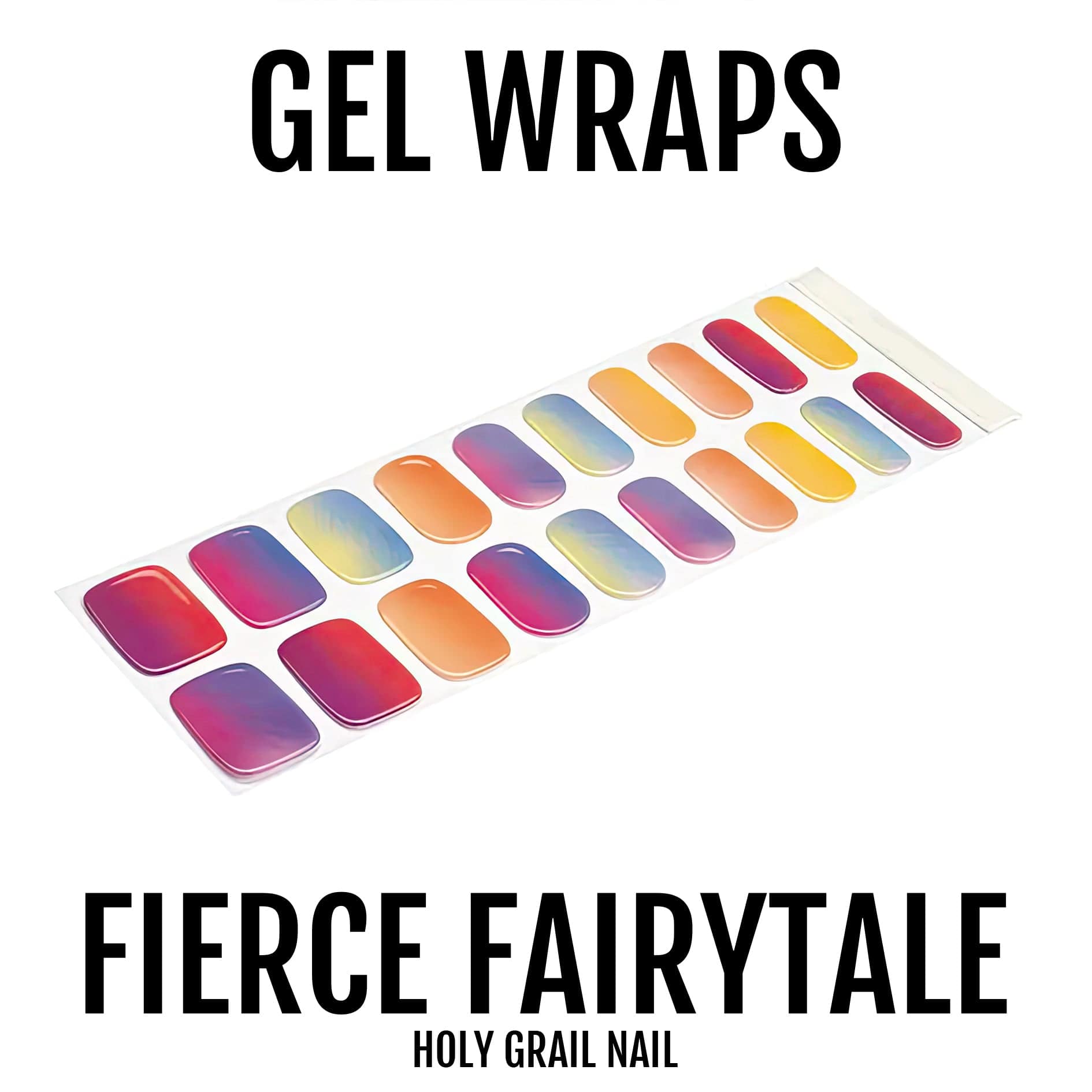 Holy Grail Nail Semi-Cured Gels Fierce Fairytale - Gels