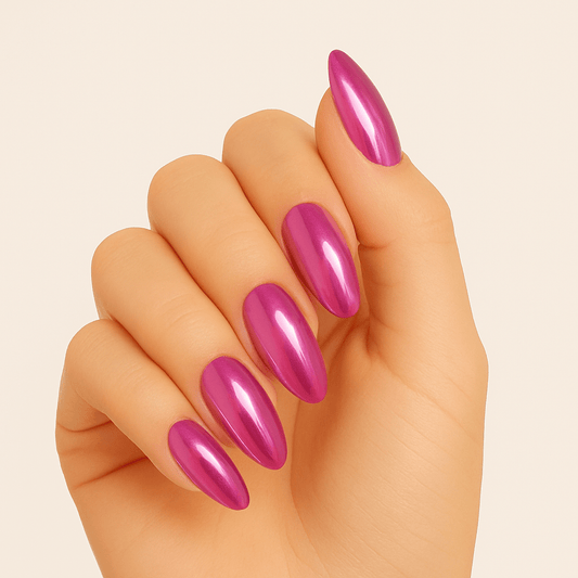 Holy Grail Nail Semi-Cured Gels Fuchsia Chrome - Gels