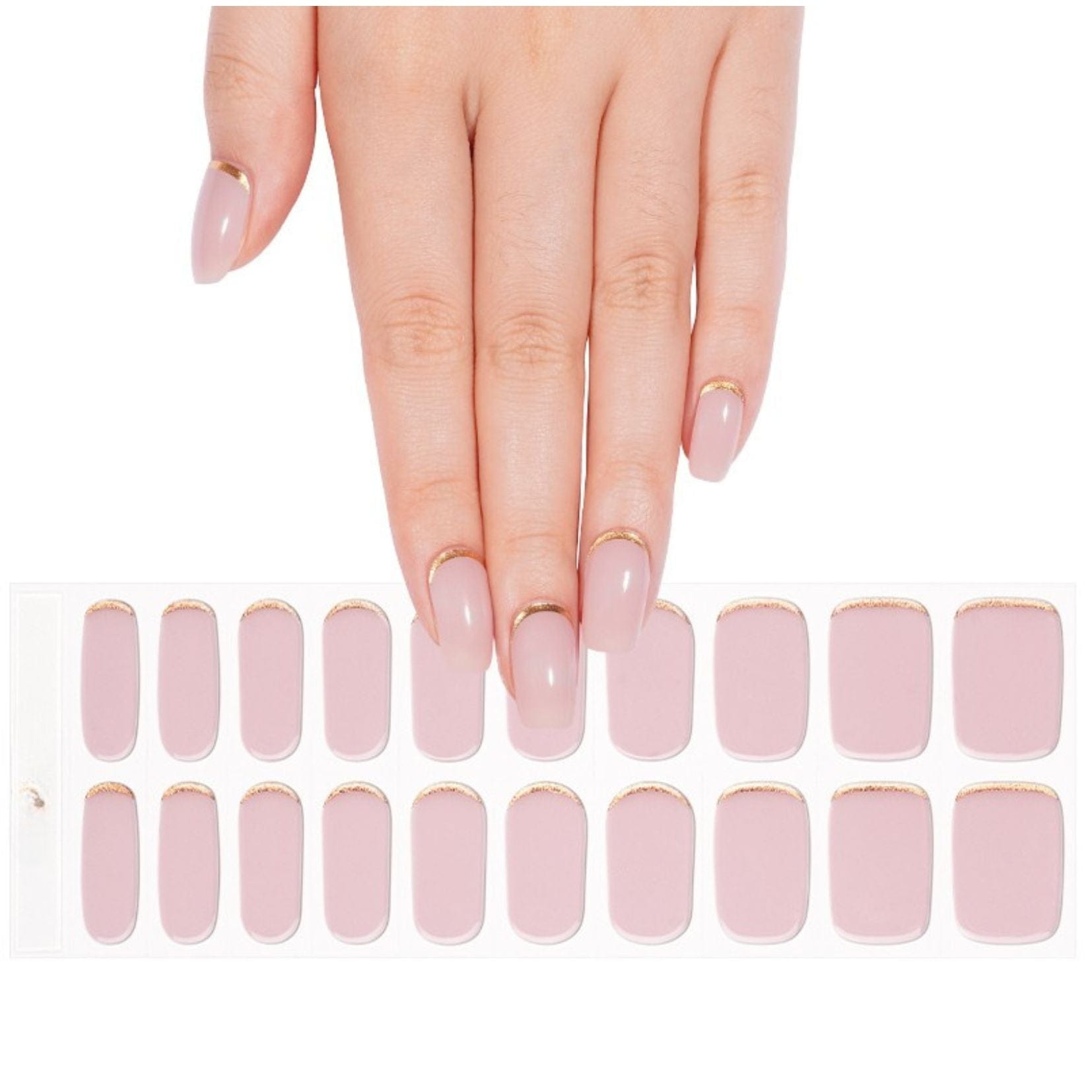 Holy Grail Nail Semi-Cured Gels Golden Touch