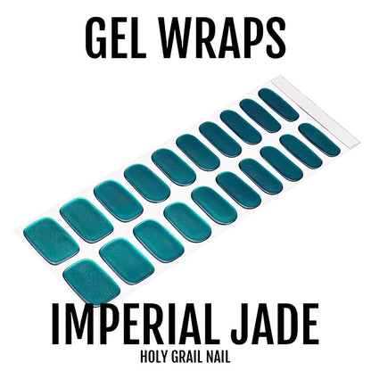 Holy Grail Nail Semi-Cured Gels Imperial Jade - Gels, Peacock Gel, Hello Nails
