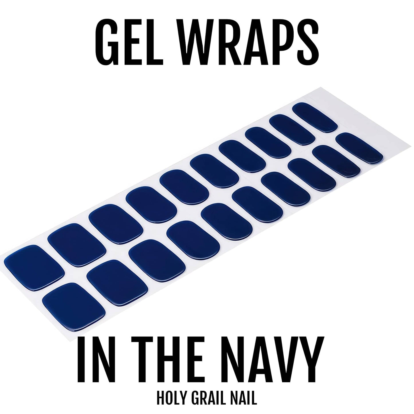 Holy Grail Nail Semi-Cured Gels In the Navy - Gels