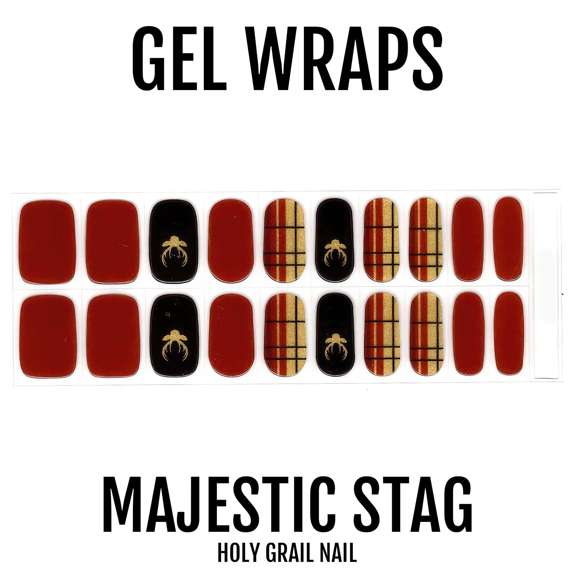 Holy Grail Nail Semi-Cured Gels Majestic Stag - Gels