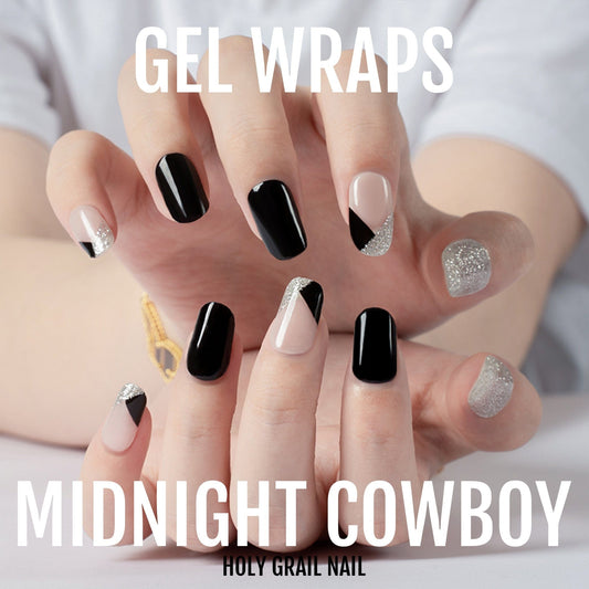 Holy Grail Nail Semi-Cured Gels Midnight Cowboy - Gels, Cosmic Sparkle Gels, Holy Gels