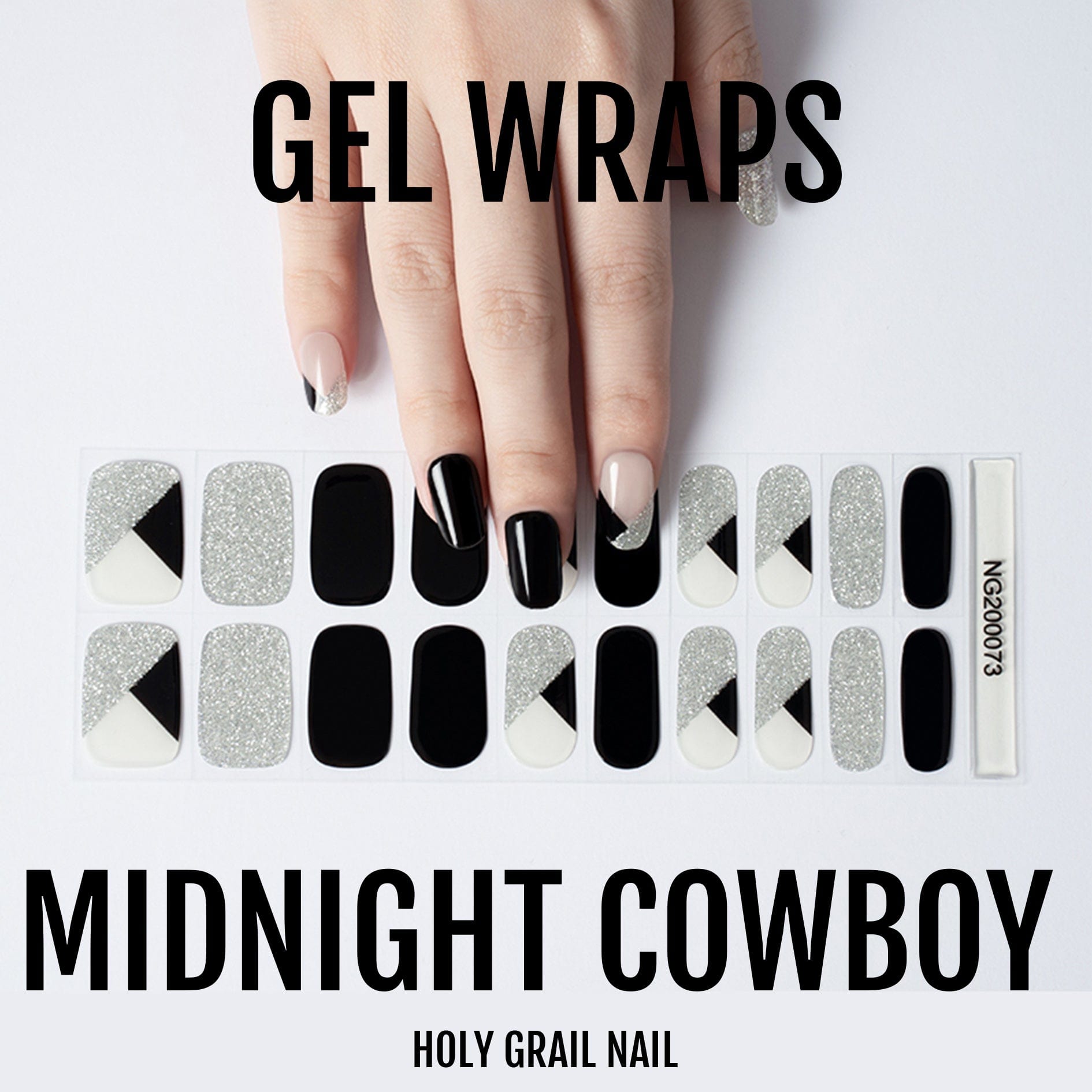 Holy Grail Nail Semi-Cured Gels Midnight Cowboy - Gels