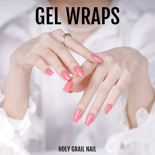 Holy Grail Nail Semi-Cured Gels Pink to Make You Wink - Gels, Whirlwind Gels, Holy Gels, Coral Gel, Hello Nails