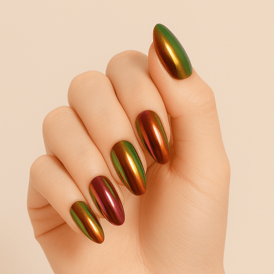 Holy Grail Nail Semi-Cured Gels Poppy Chrome - Gels