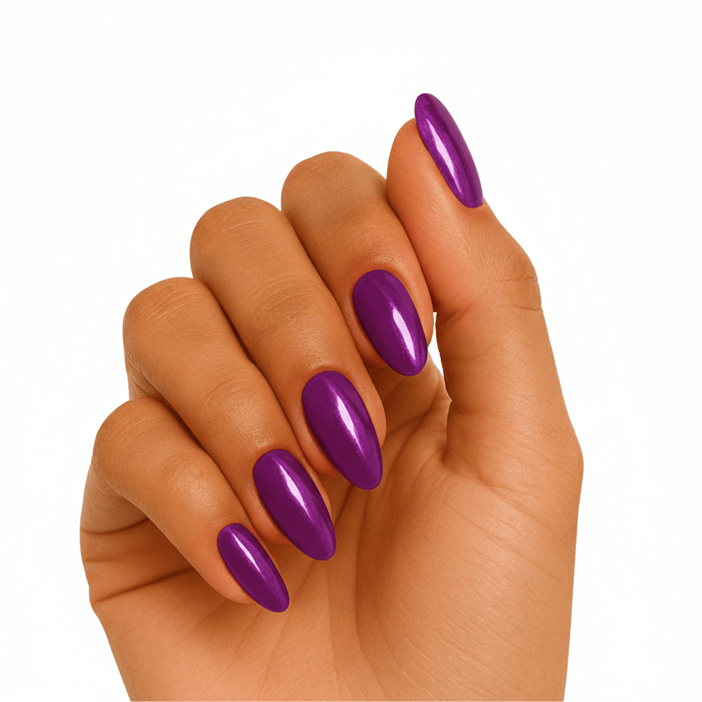 Holy Grail Nail Semi-Cured Gels Purple Chrome