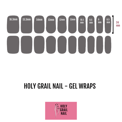 HOLY GRAIL NAIL Semi-Cured Gels Time to Sleigh - Gels, Christmas Tips, Hello Nails