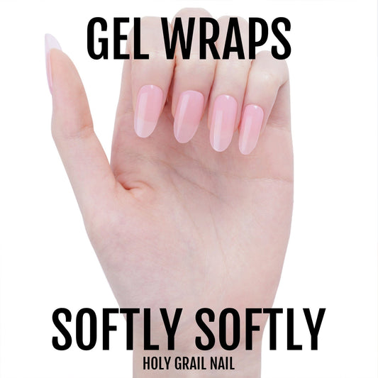 Holy Grail Nail Semi-Cured Gels Softly Softly - Gels, Barely Pink Gels, Holy Gels