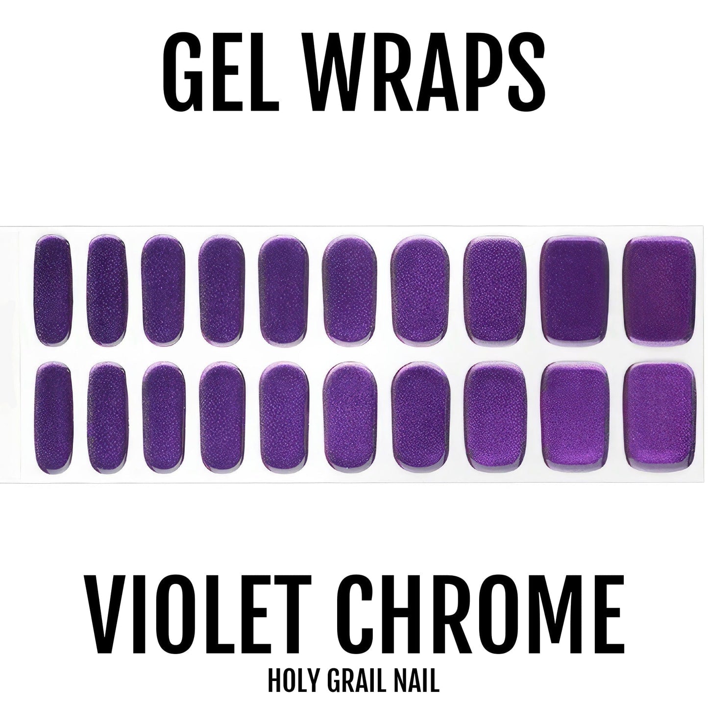 Holy Grail Nail Semi-Cured Gels Violet Chrome - Gels