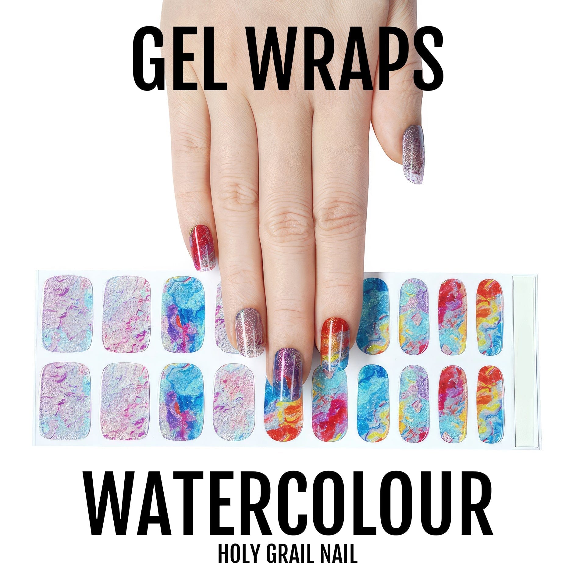 Holy Grail Nail Semi-Cured Gels Watercolour - Gels