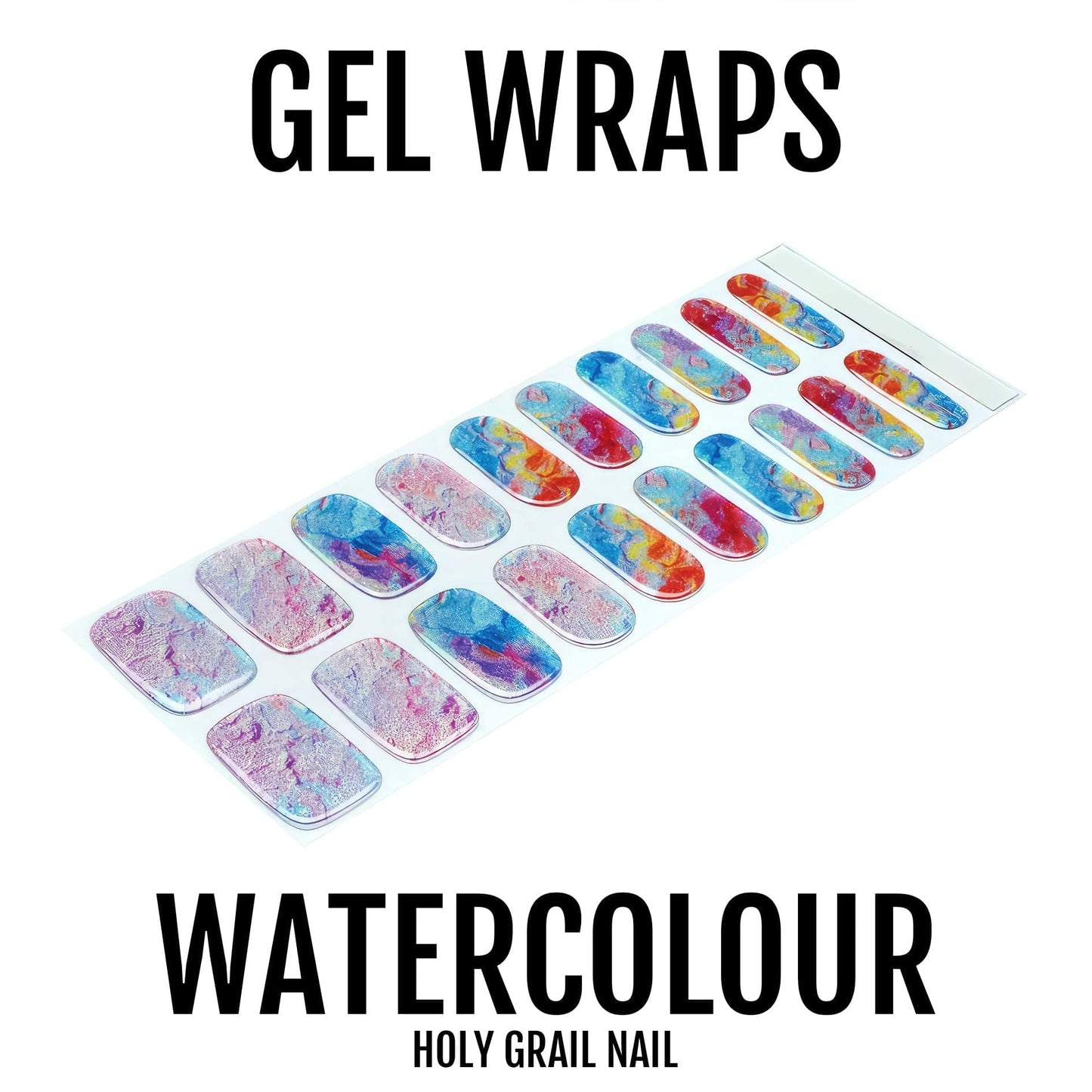 Holy Grail Nail Semi-Cured Gels Watercolour - Gels