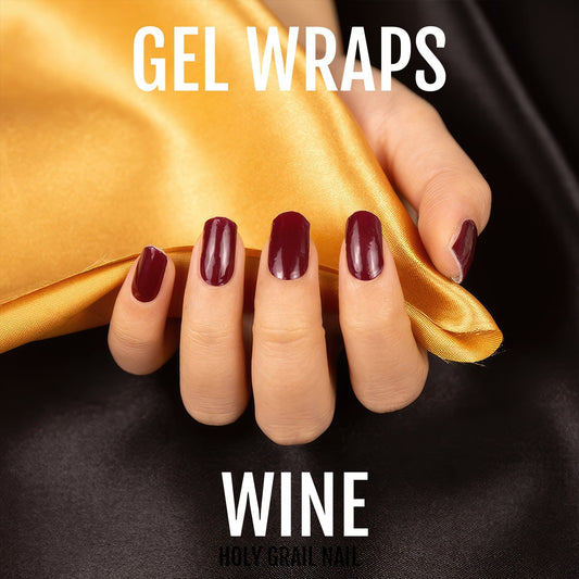 Holy Grail Nail Semi-Cured Gels Wine - Gels, Mulled Wine Gels, Holy Gels, Plum Gel, Hello Nails