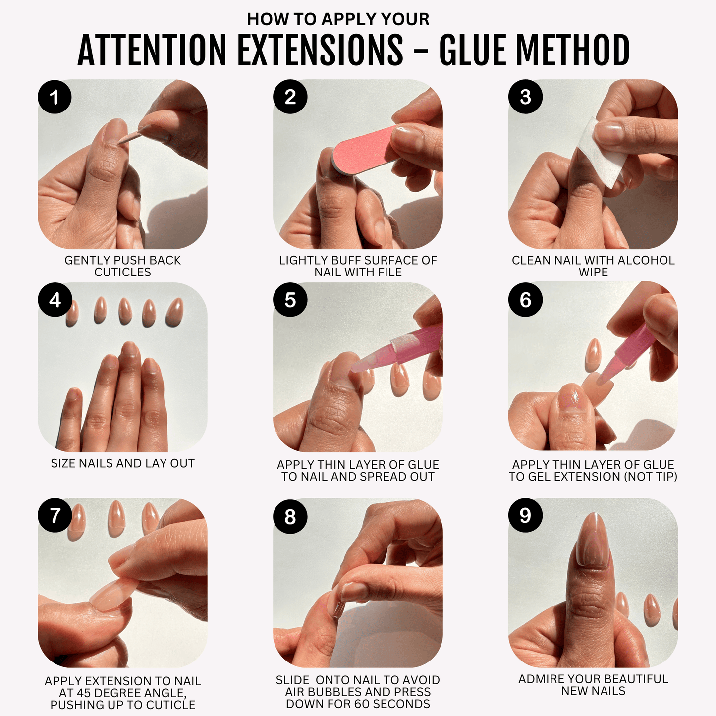 Same But Better - Soft Gel Press Ons (Short Almond)