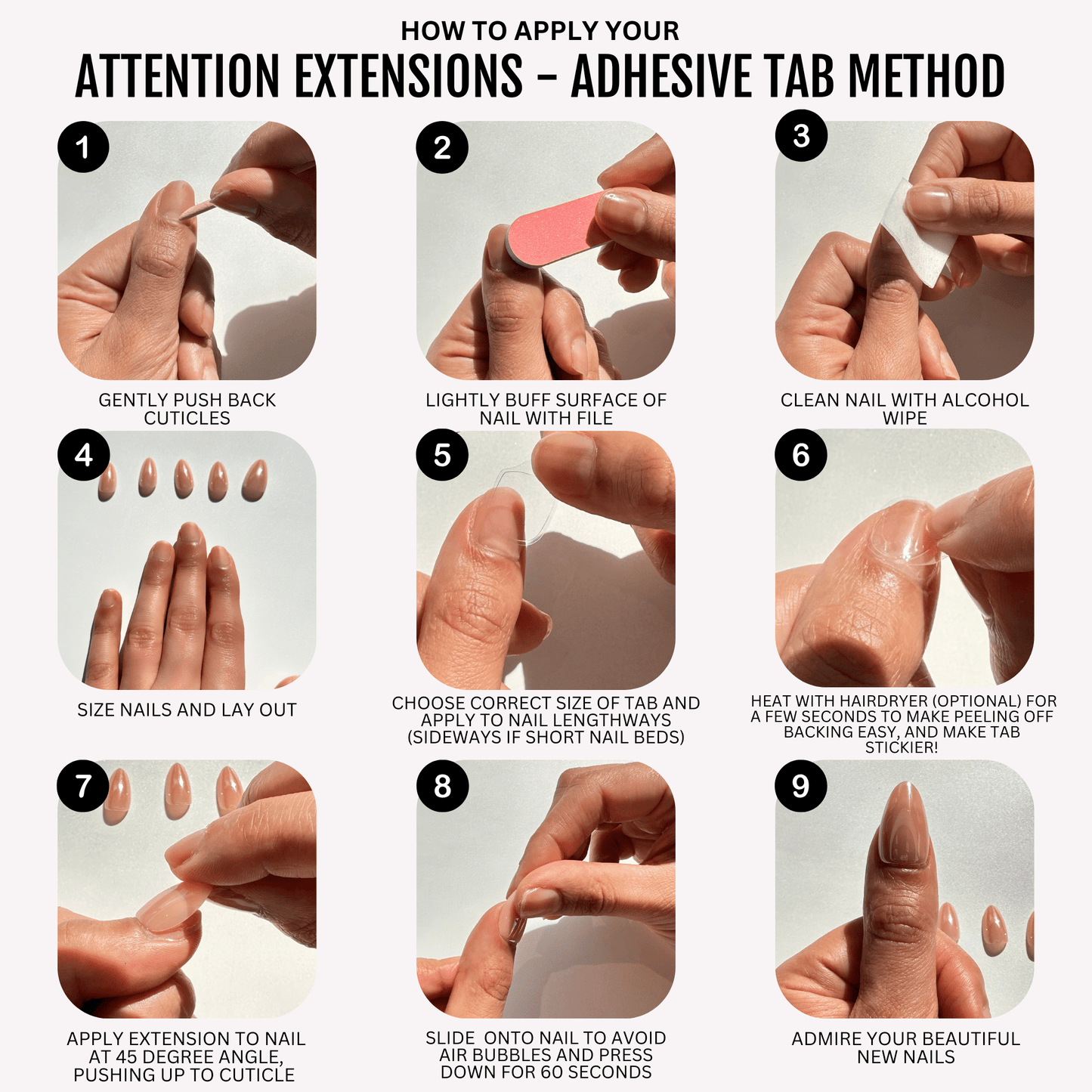 Same But Better - Soft Gel Press Ons (Short Almond)