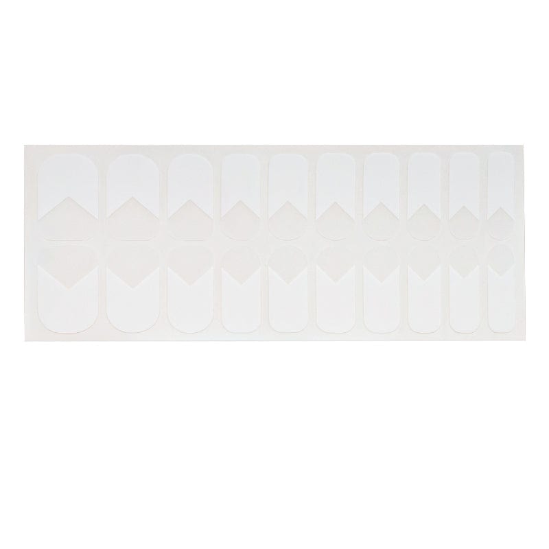 Holy Grail Nail Non-UV Nail Wraps French Twist (Wide) - Wide Fit Wrap (20 Piece)