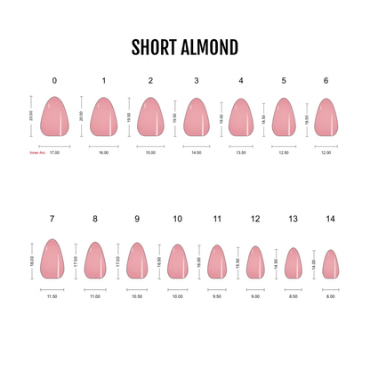 Same But Better - Soft Gel Press Ons (Short Almond)